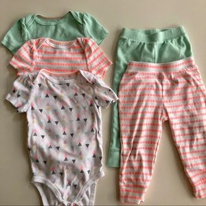 3/$25. Five piece cloud island bundle!